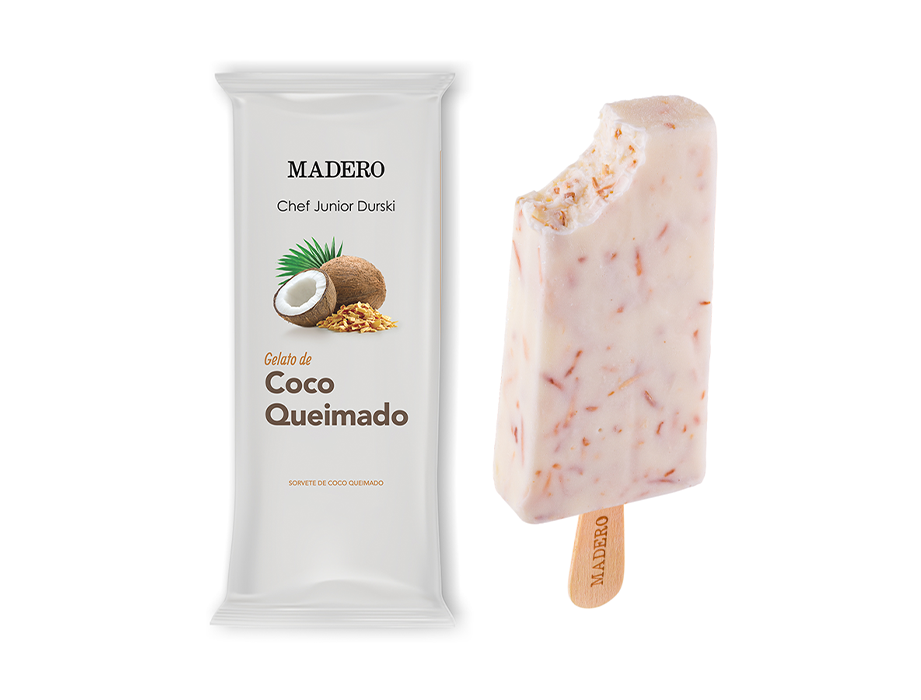 Gelato de Coco Queimado